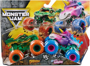 Monster Jam - 1:64 scale die-cast 2-Pack - Dragon vs Sparkle Smash