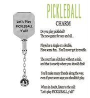 Pickleball Charm