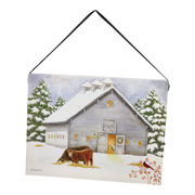 Fiber Optic Lighted Canvas Art - Farm Animals