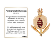 Pomegranate Blessings Charm