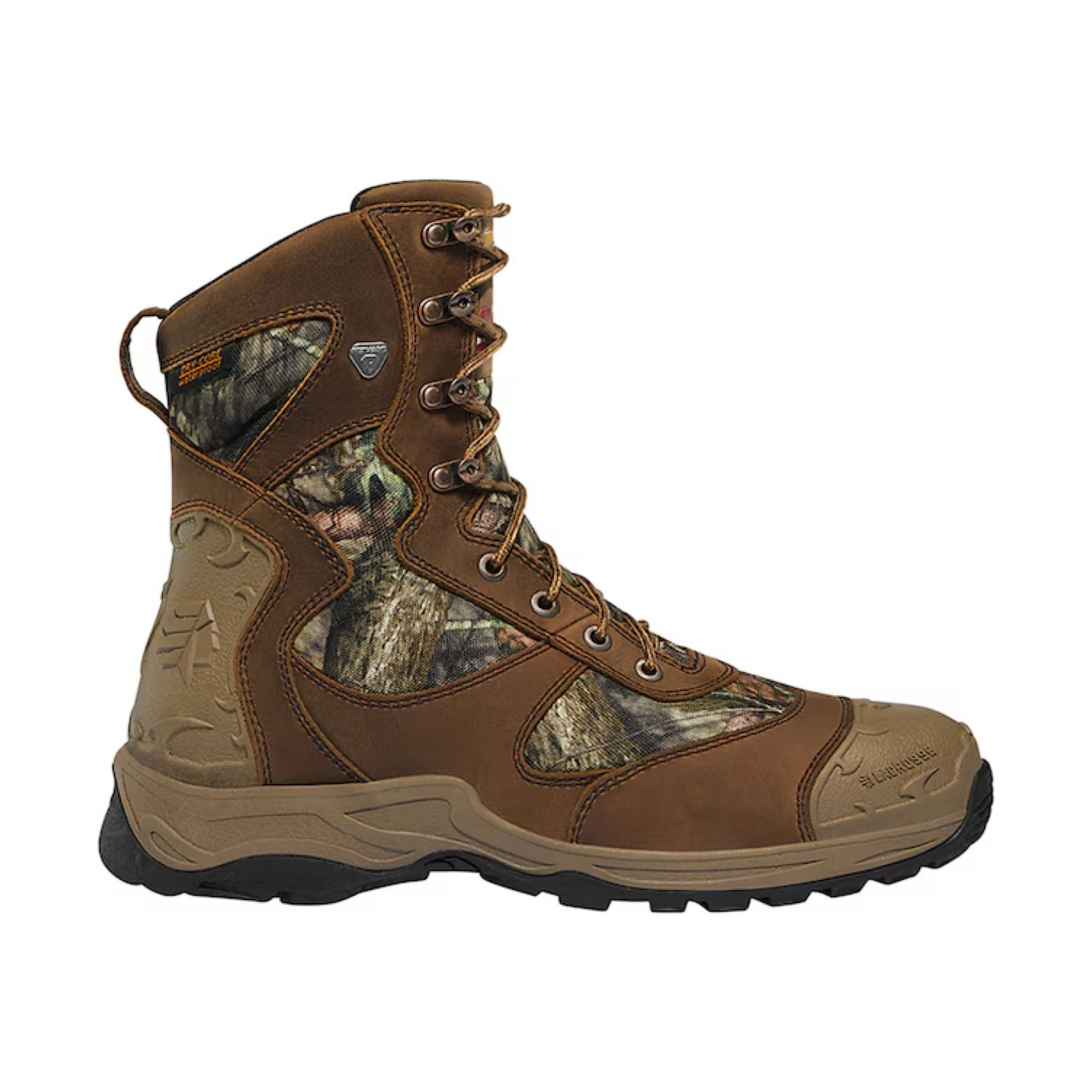 Lacrosse Men's Atlas 8 Inch Waterproof 1200G Insulated Hunting Boots - Mossy Oak Break-Up Country by Lenny's Shoe & Apparel