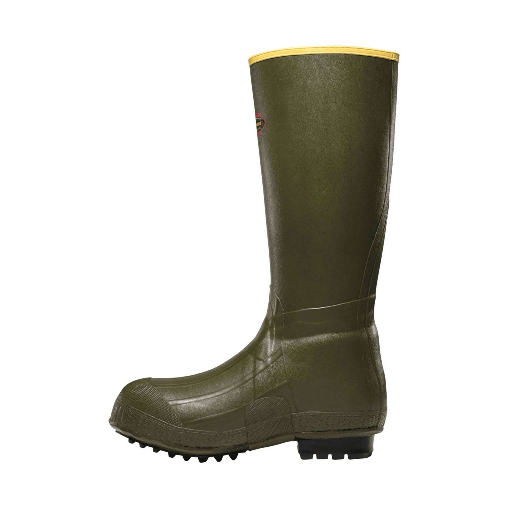 Lacrosse Men's Burly 18 Inch Air Grip Foam Insulated Rain Boots - Green by Lenny's Shoe & Apparel