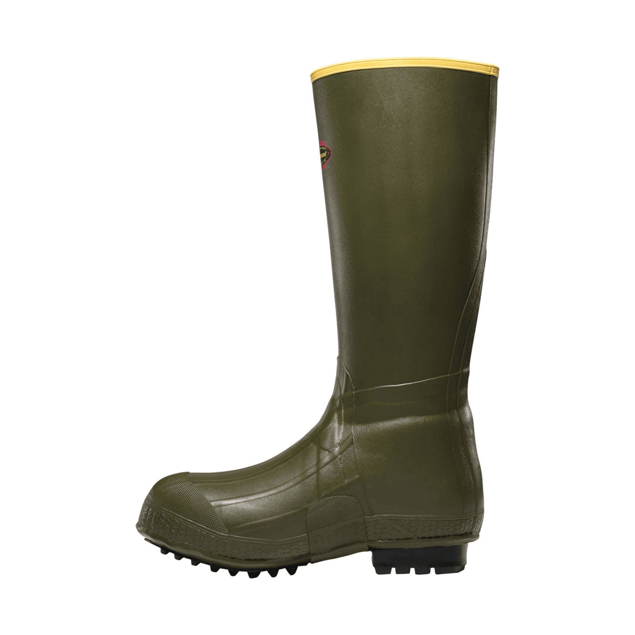 Lacrosse Men's Burly 18 Inch Air Grip Foam Insulated Rain Boots - Green by Lenny's Shoe & Apparel