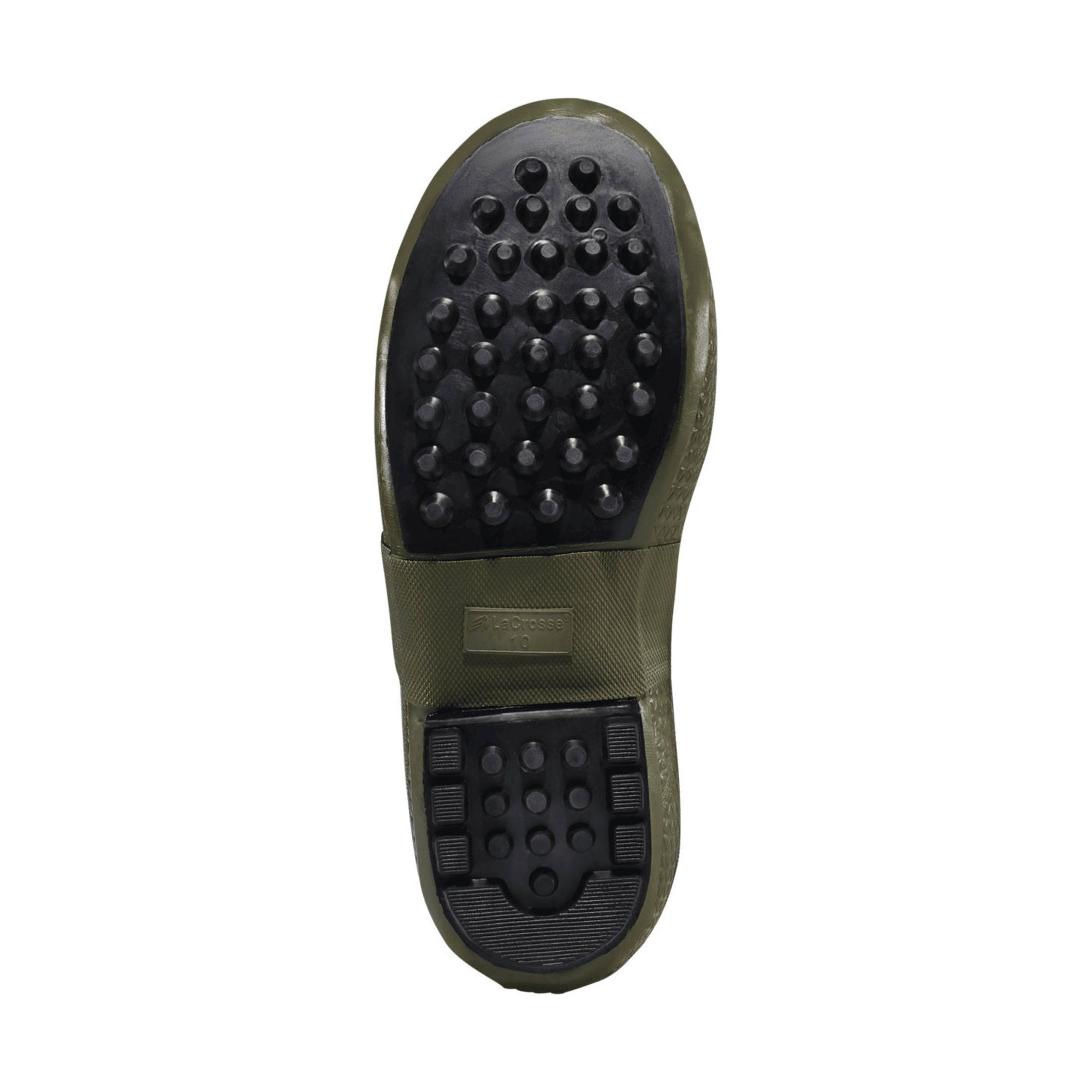 Lacrosse Men's Burly 18 Inch Air Grip Foam Insulated Rain Boots - Green by Lenny's Shoe & Apparel