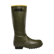 Lacrosse Men's Burly 18 Inch Air Grip Foam Insulated Rain Boots - Green by Lenny's Shoe & Apparel