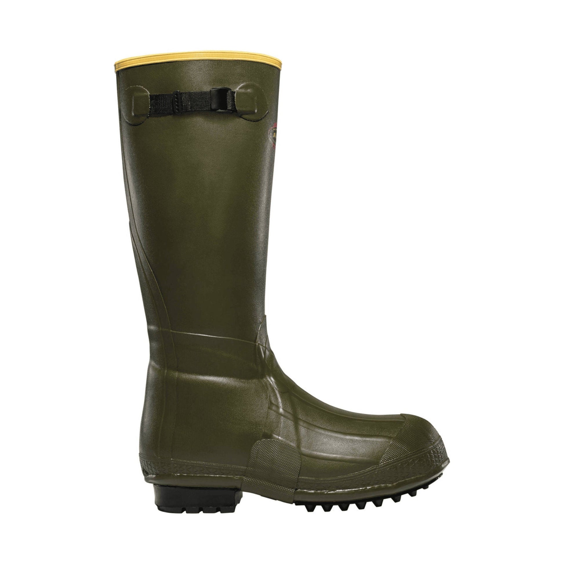 Lacrosse Men's Burly 18 Inch Air Grip Foam Insulated Rain Boots - Green by Lenny's Shoe & Apparel