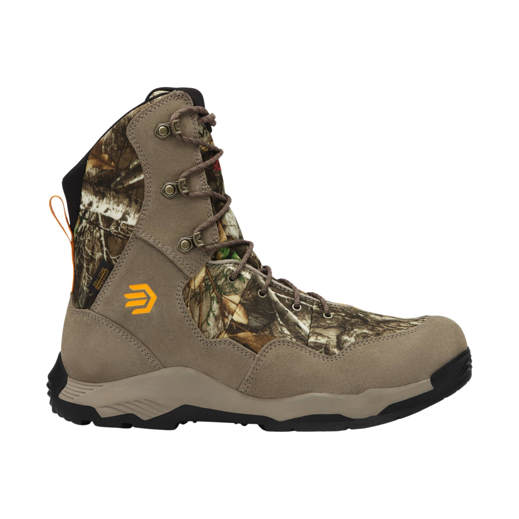 LaCrosse Men's Ridgeback 8 Inch 1200G Insulated Boots - Realtree Edge by Lenny's Shoe & Apparel