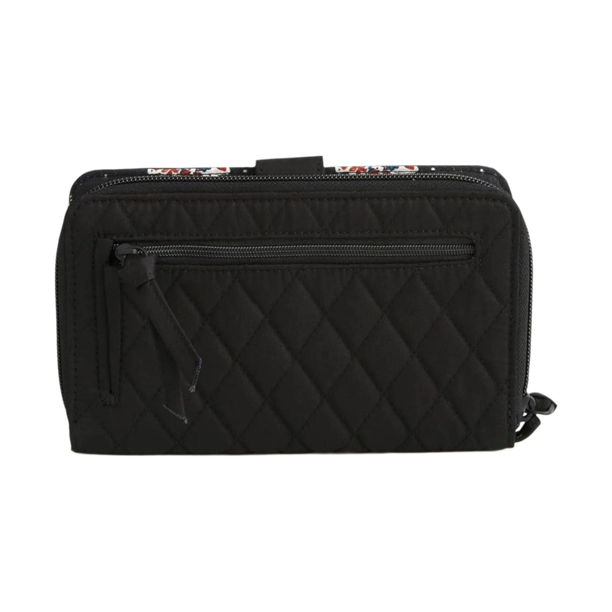 Large Tab Vera Bradley Cotton Large Tab Wallet - Moonless Night by Lenny's Shoe & Apparel