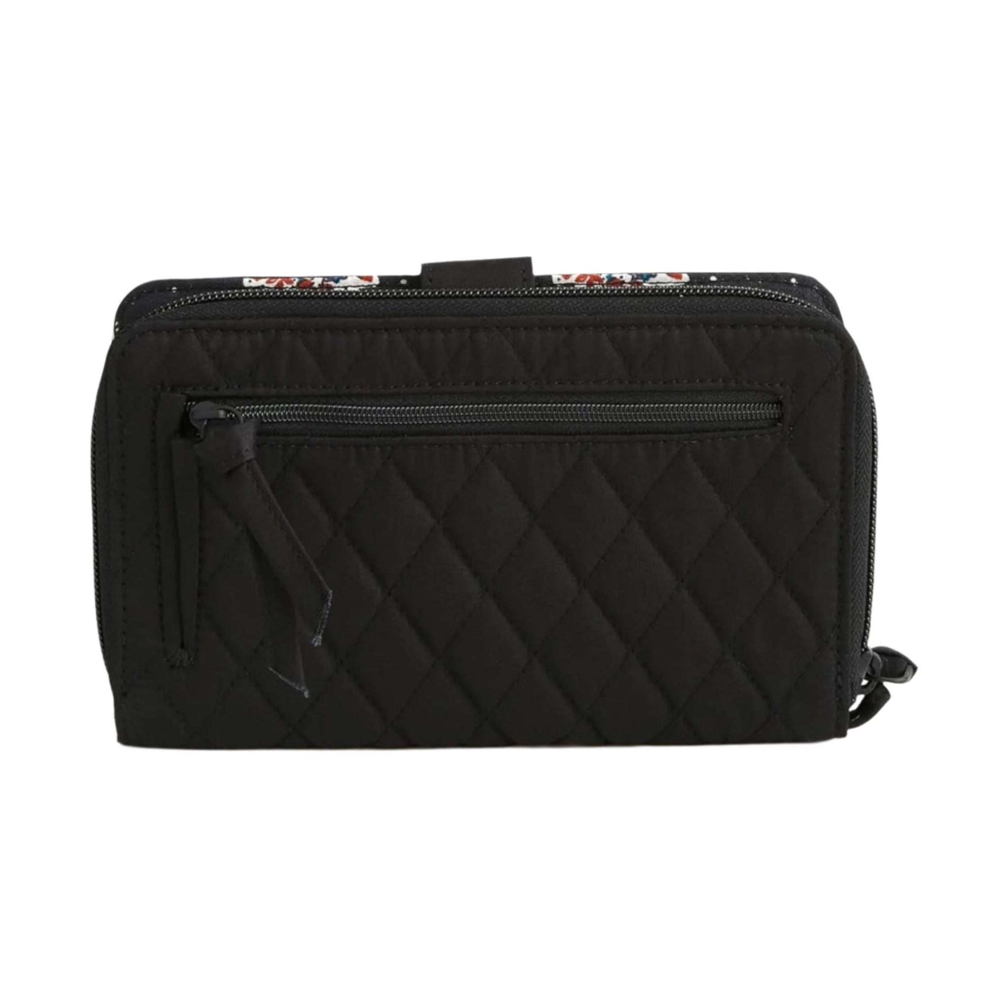 Large Tab Vera Bradley Cotton Large Tab Wallet - Moonless Night by Lenny's Shoe & Apparel