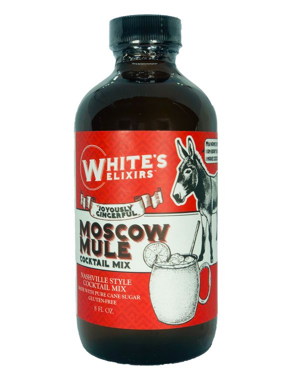 White's Elixirs Moscow Mule Cocktail Mix- 8oz by SidePony Boutique