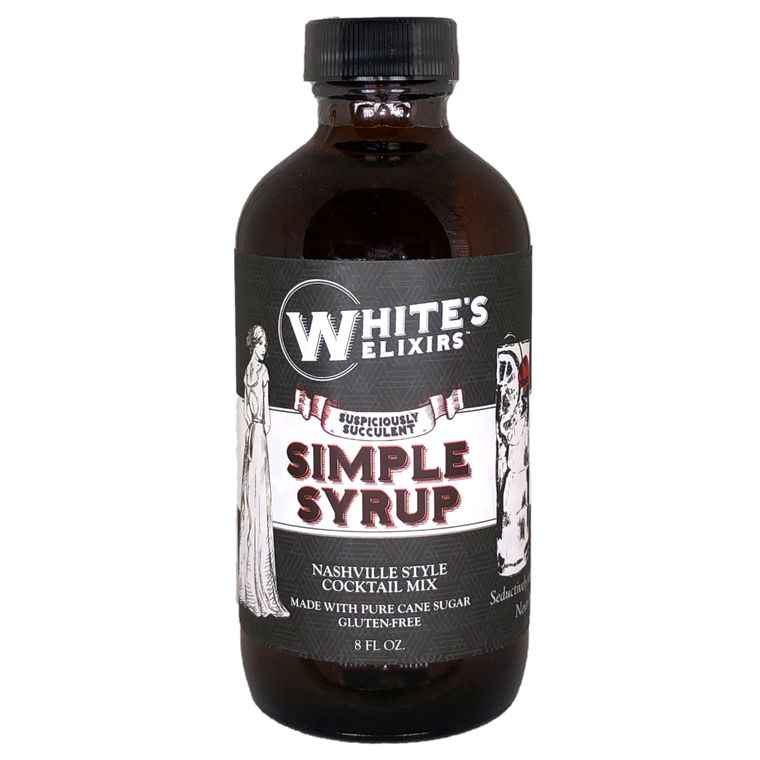 White's Elixirs Simple Syrup Cocktail Mix- 8oz by SidePony Boutique