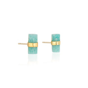 Layne Pillar Studs | Amazonite by elliparr