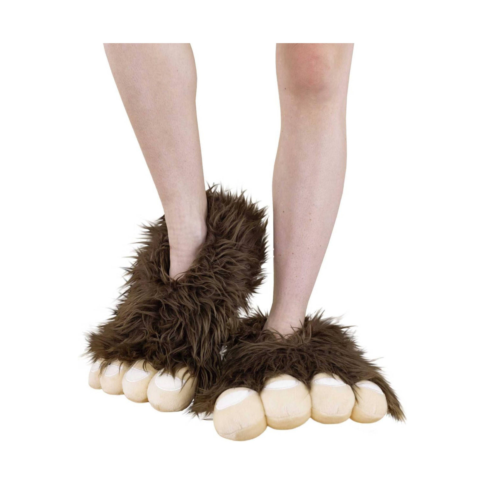 Lazy One Kids' Bigfoot Slippers - Brown by Lenny's Shoe & Apparel