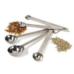 Measuring Spoon 5 Piece Set Stainless Steel by Homeportonline