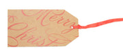 Christmas Luggage Gift Tag - Merry Christmas