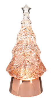 LED Light Up Tree Mini Shimmer – Rosy Radiance