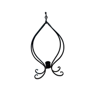 Gazing Ball Stand  - Black Matte Finish