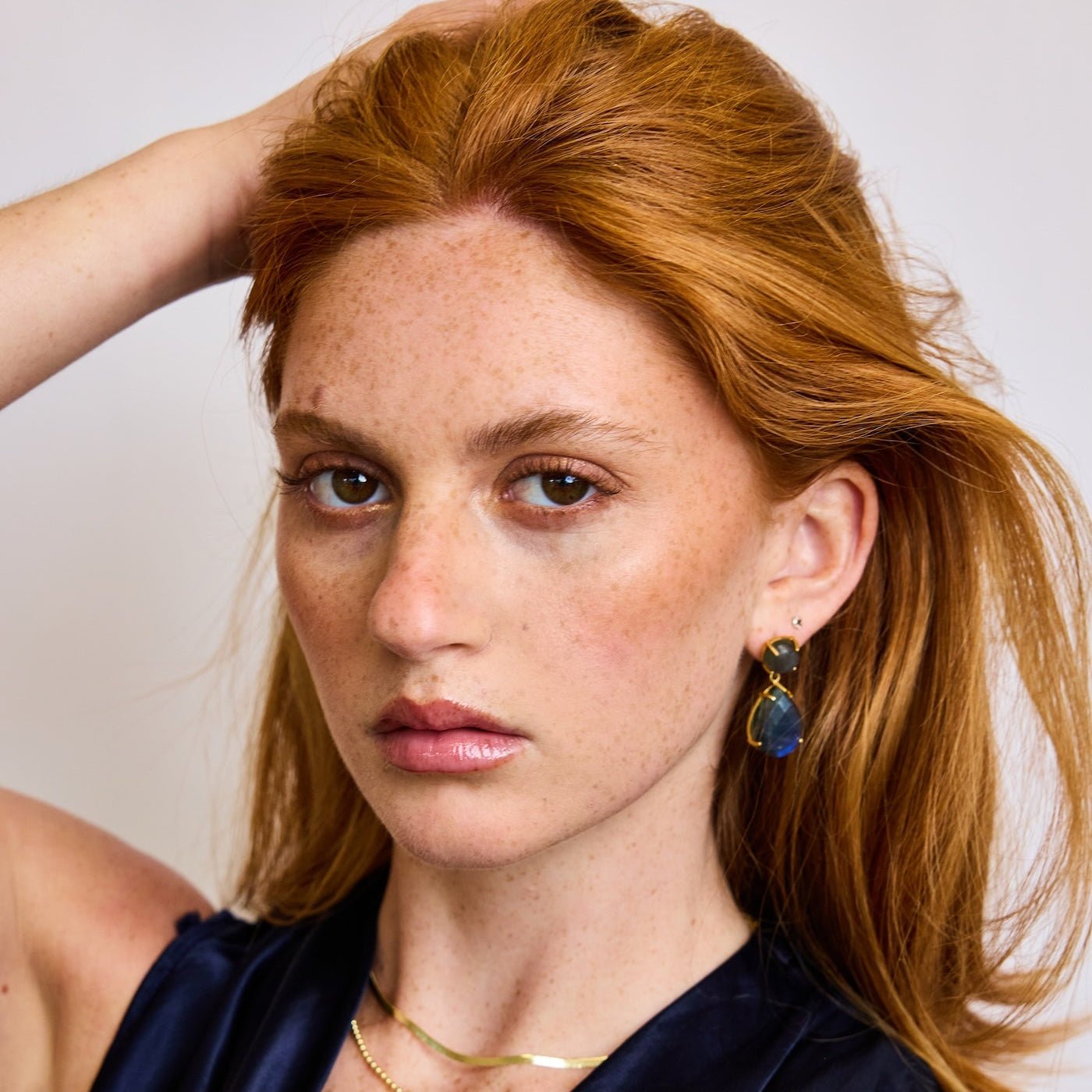 Lennox Earrings | Labradorite by elliparr