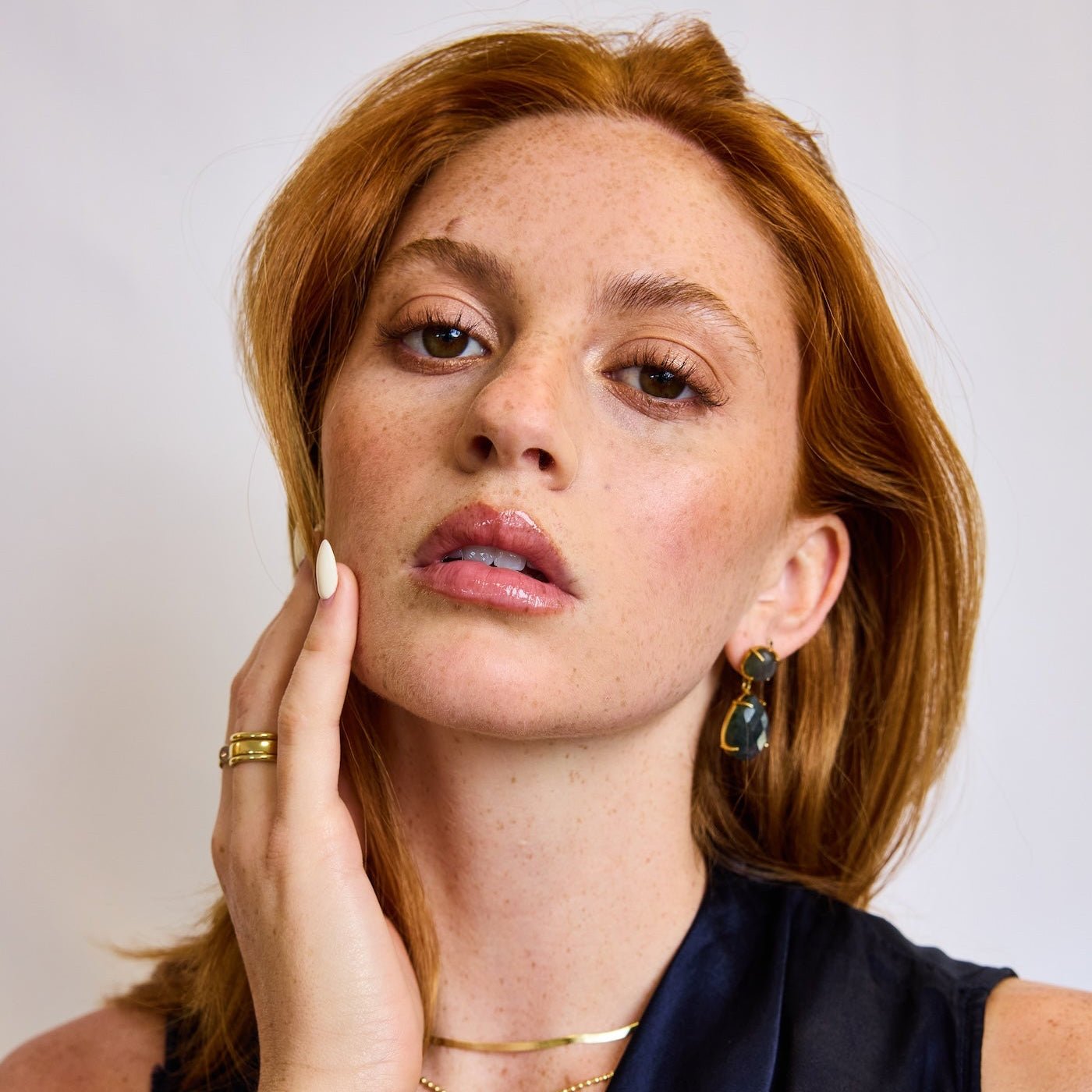 Lennox Earrings | Labradorite by elliparr