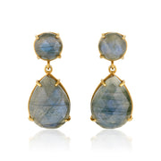 Lennox Earrings | Labradorite by elliparr