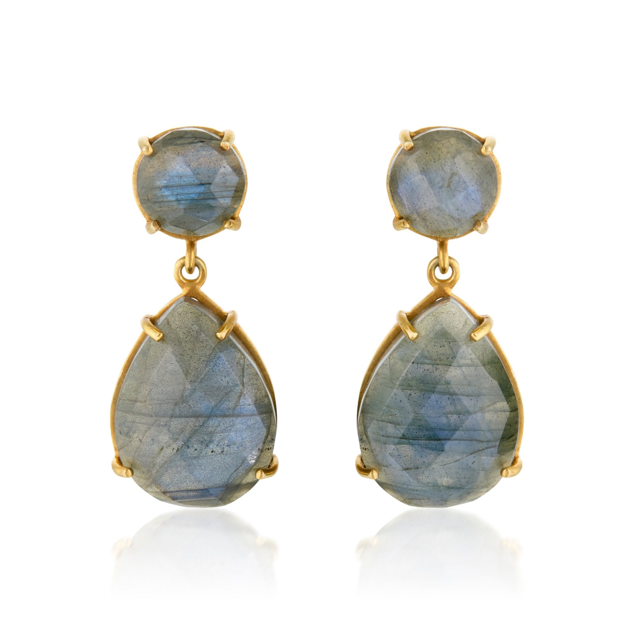 Lennox Earrings | Labradorite by elliparr