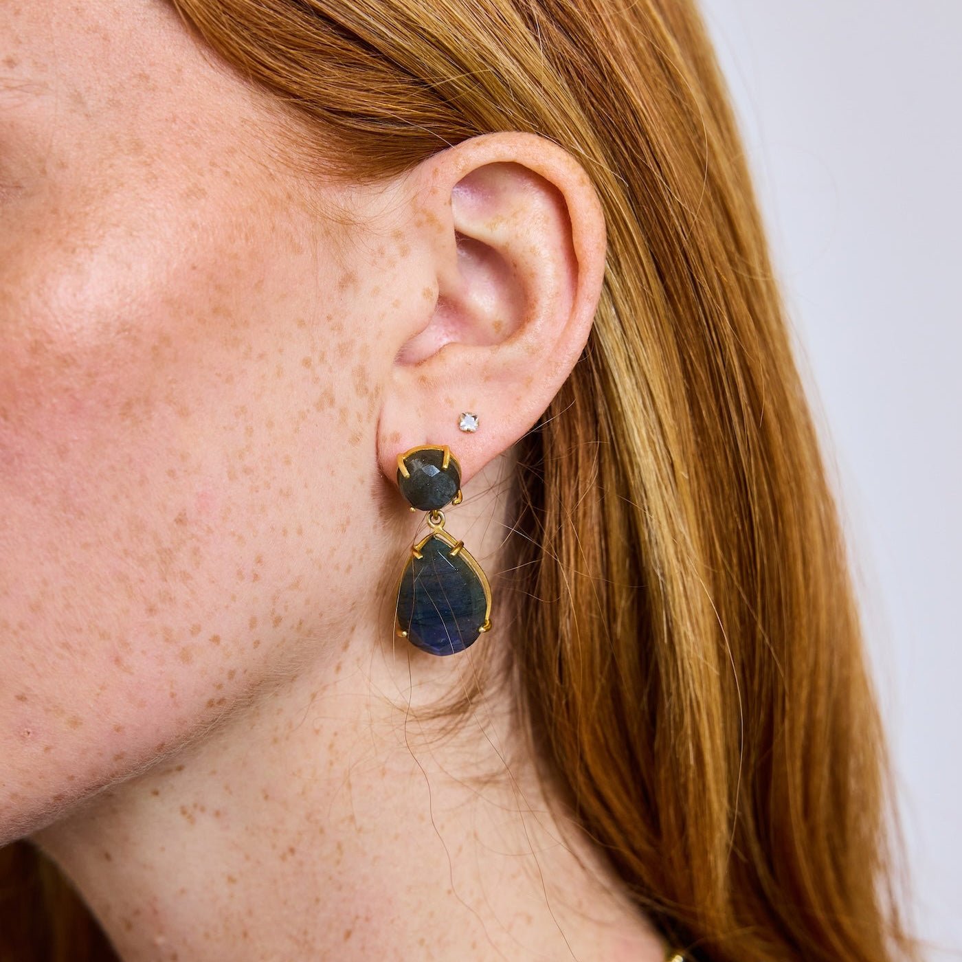Lennox Earrings | Labradorite by elliparr