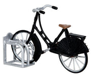 Vintage Bicycle with Bike Rack
