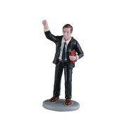 Pastor Waving Figurine