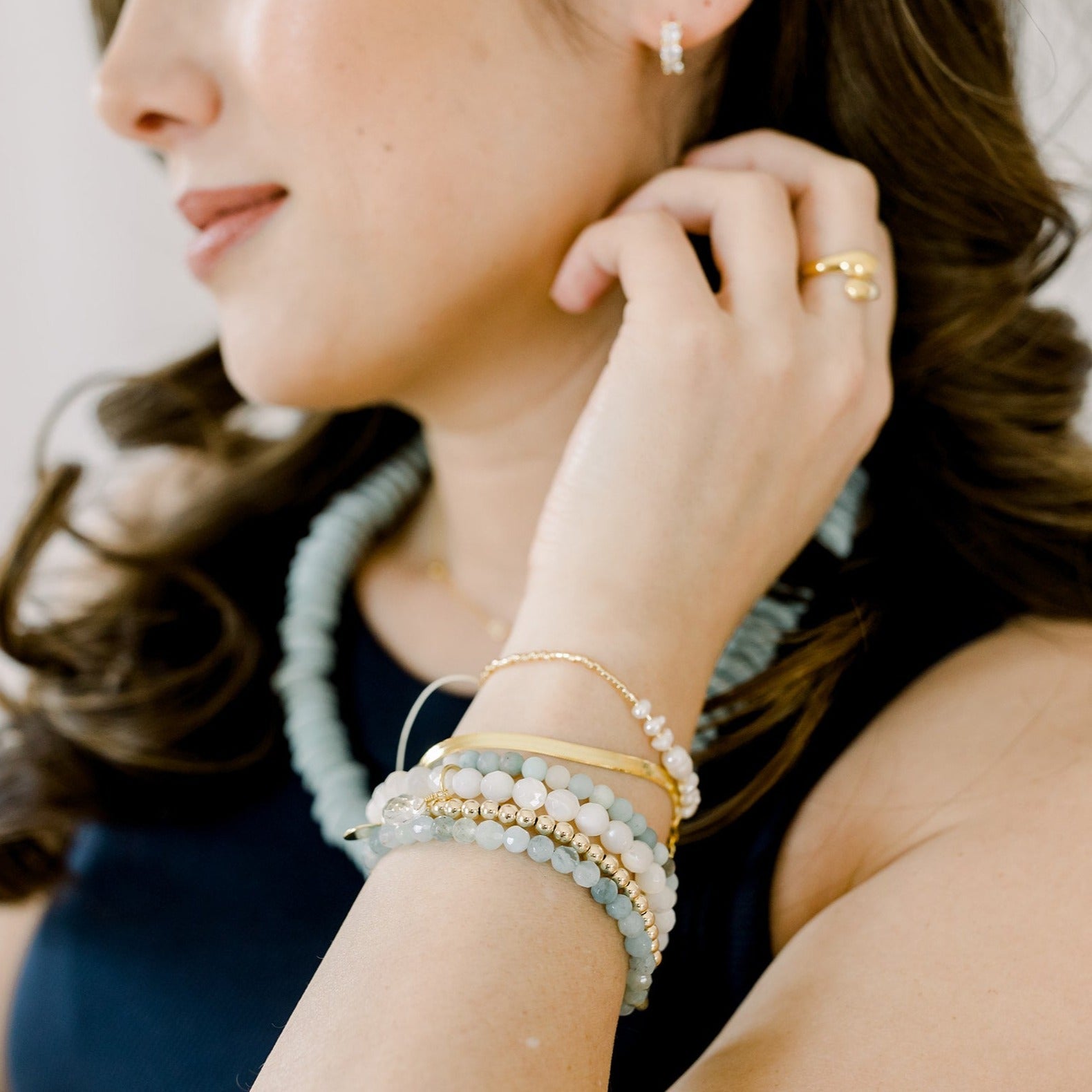 Lexie Herringbone Bracelet by elliparr