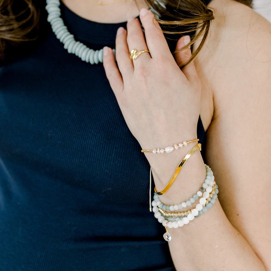 Lexie Herringbone Bracelet by elliparr