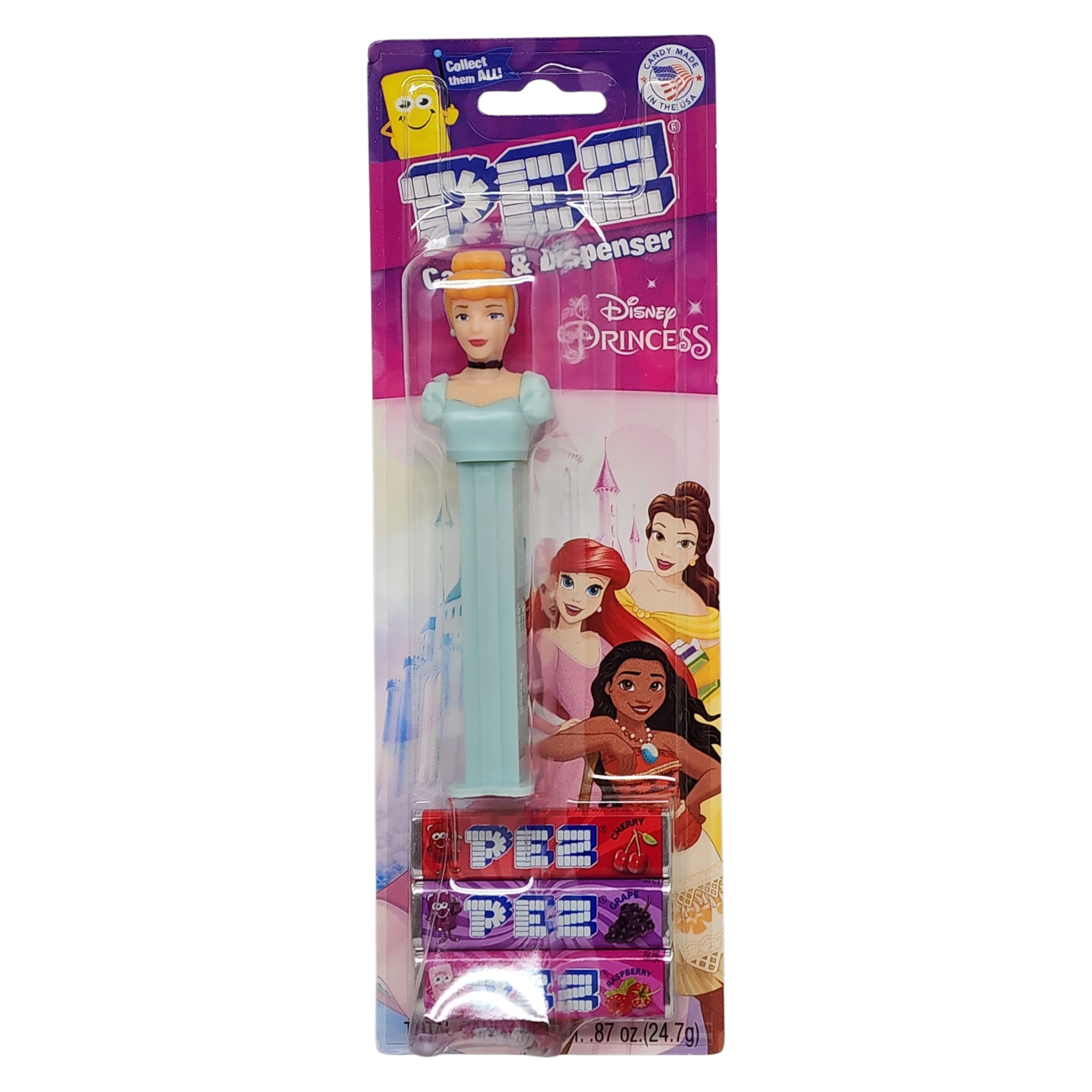 Pez 'Disney Princess' Dispenser with 3 Candy rolls - Cinderella