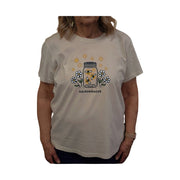 Life Is Good Women's Adirondacks Fireflies Tee - Putty White by Lenny's Shoe & Apparel
