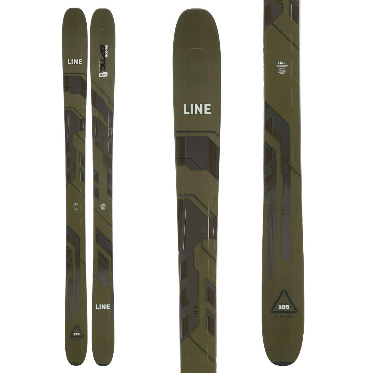 Line Blade Optic 104 Skis 2024 by Alpine Shop