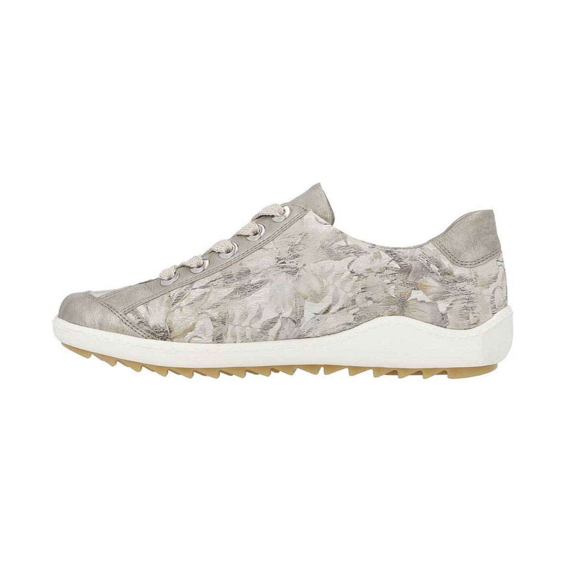 Liv Remonte Women's LIV Low Casual Shoes - Perle/Beige Metallic by Lenny's Shoe & Apparel