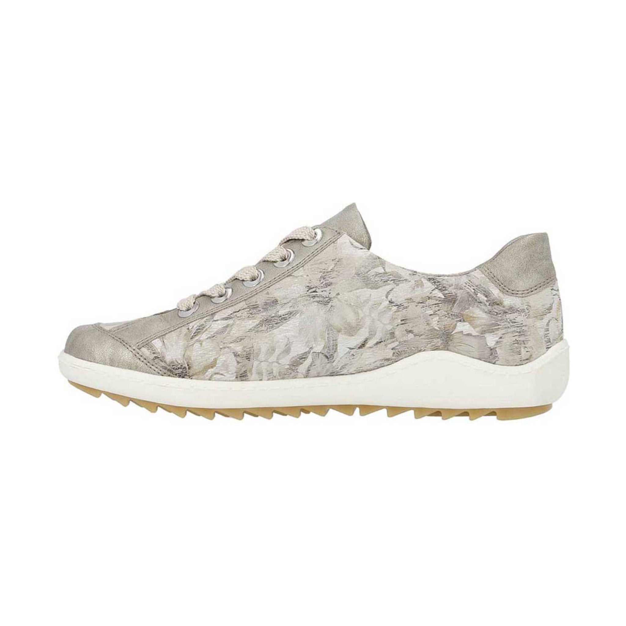 Liv Remonte Women's LIV Low Casual Shoes - Perle/Beige Metallic by Lenny's Shoe & Apparel