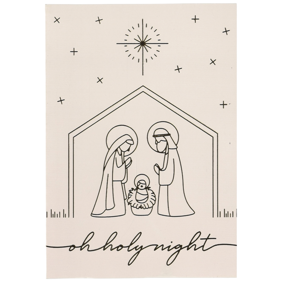 Religious Favorites Christmas Card Set - Oh Holy Night