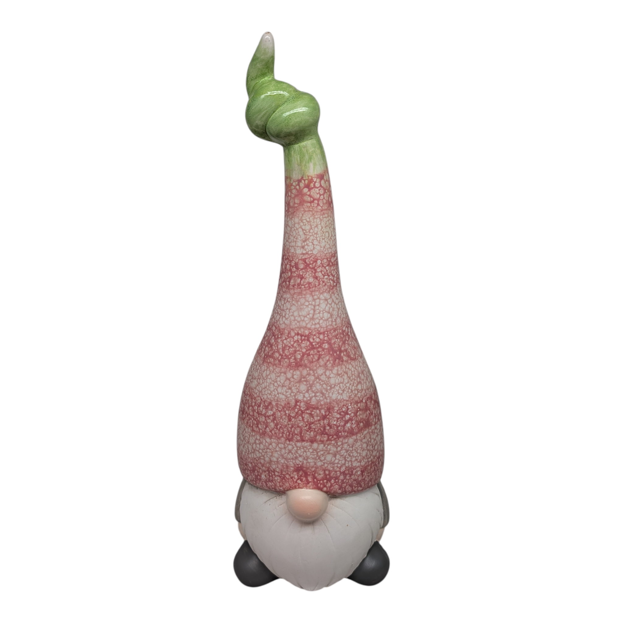Terracotta Ceramic Gnomes - 3 Piece Set