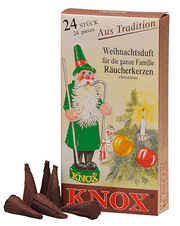 Knox German Scented Incense Cones (Pack Of 24) - Pine