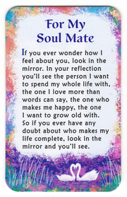 Wallet Card - For My Soul Mate