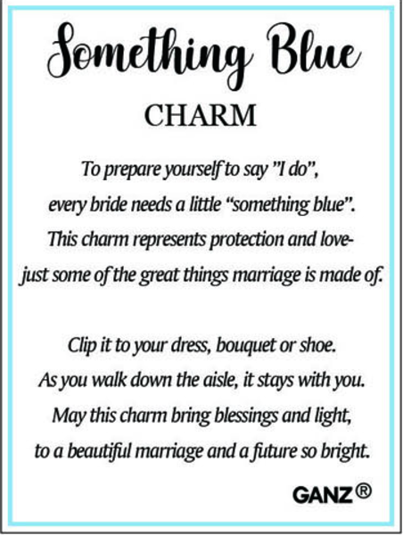 Something Blue Charm - A Beautiful Token of Love and Commitment