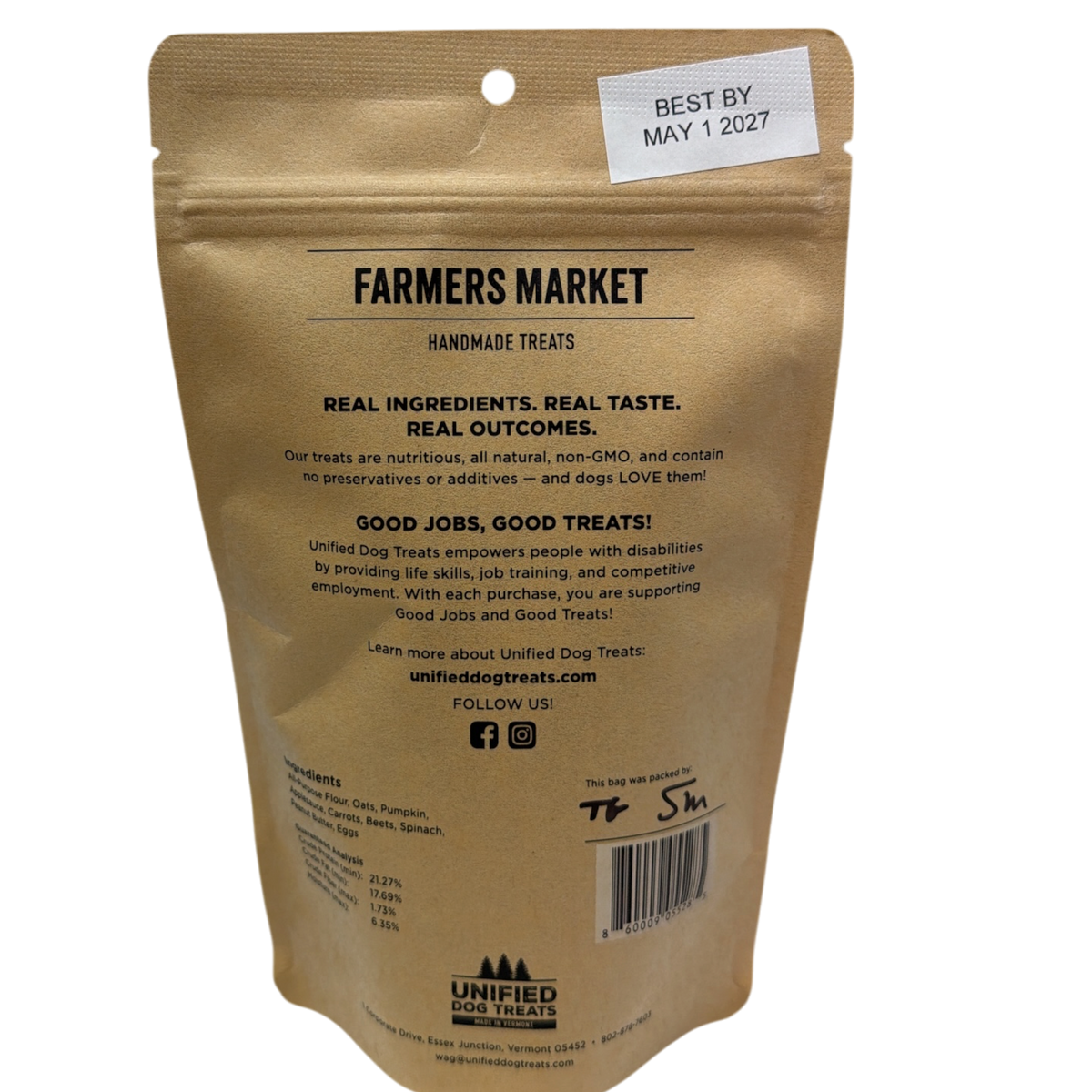 Farmers Market Handmade Dog Treats