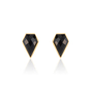 London Studs | Black Onyx by elliparr