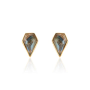 London Studs | Labradorite by elliparr