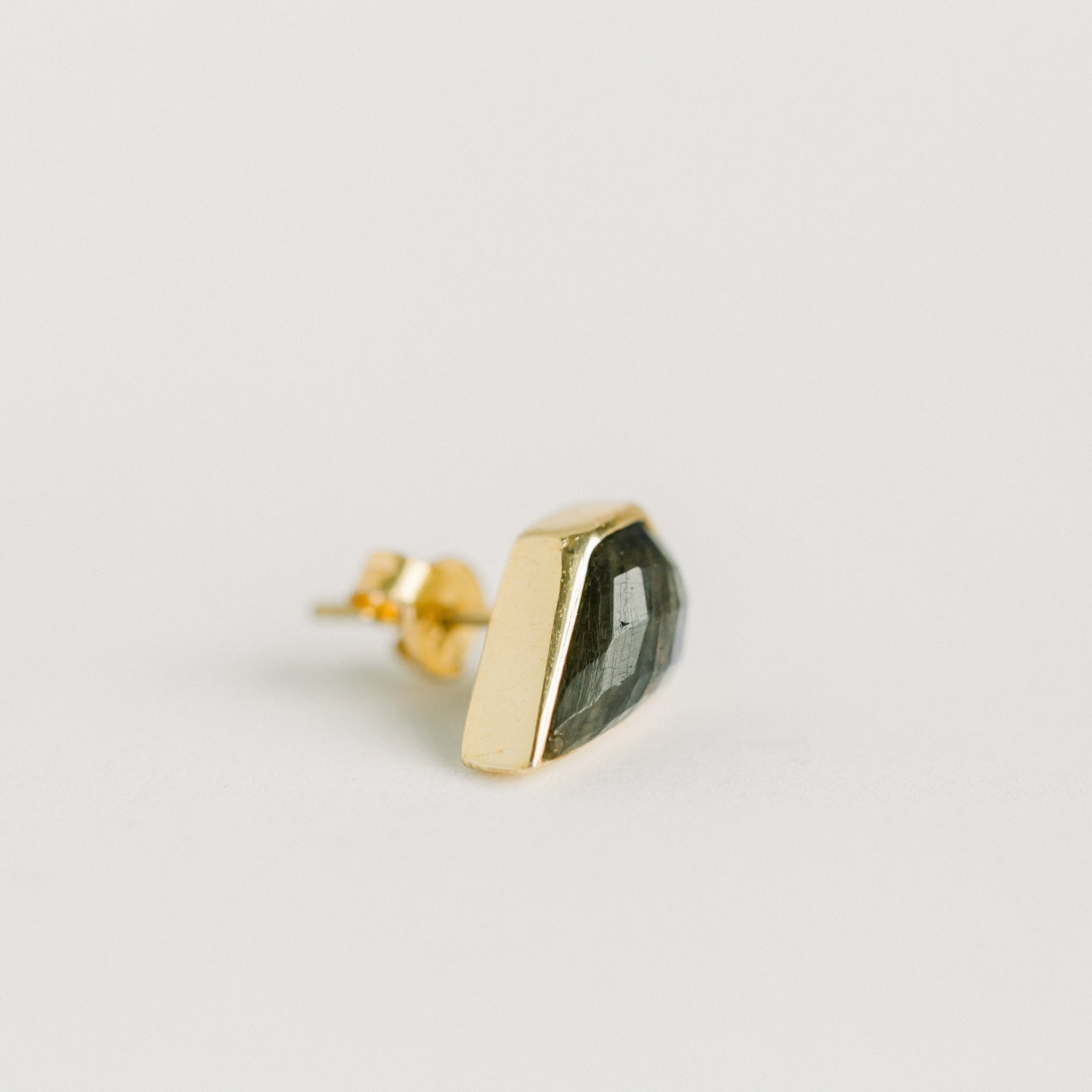 London Studs | Labradorite by elliparr