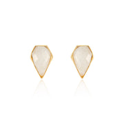 London Studs | Moonstone by elliparr