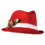 Slick Santa Holiday Fedora