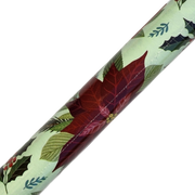 Poinsettia gift wrap
