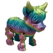 Sweetheart Highland Cow  - Pastel Color