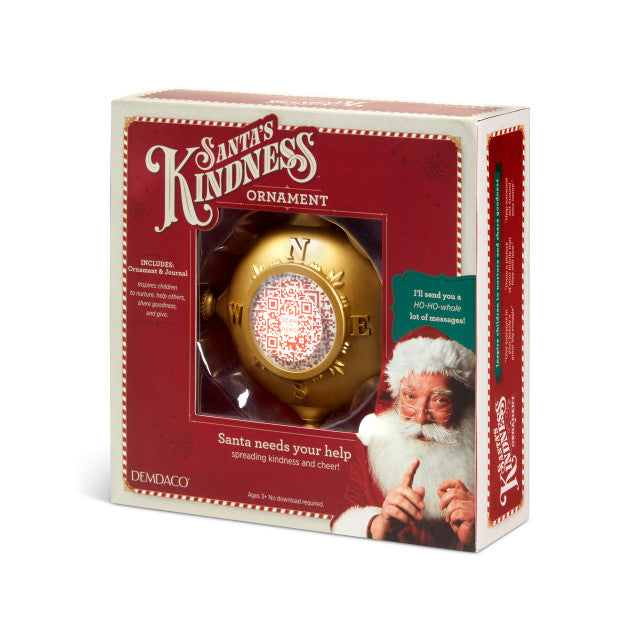 Santas Kindness Ornament And Journal