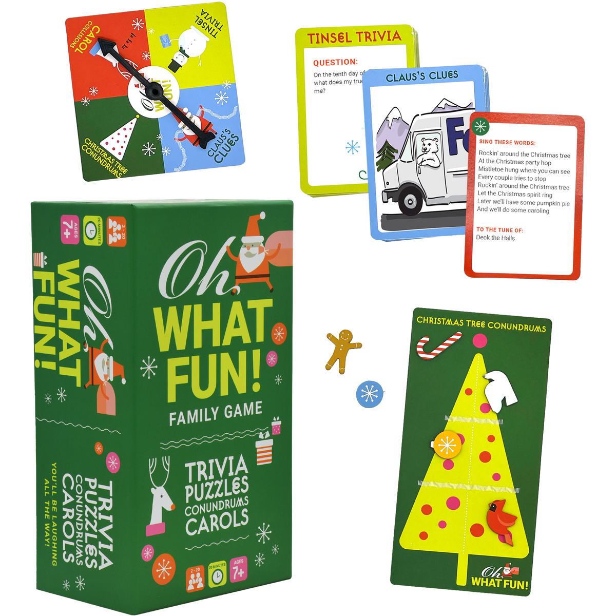Oh What Fun - Trivia, Puzzles, Conundrums and Carols